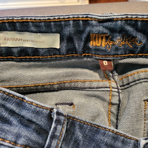 Kut From the Kloth Farrah Baby Bootcut Size 0 - Picture 7 of 7